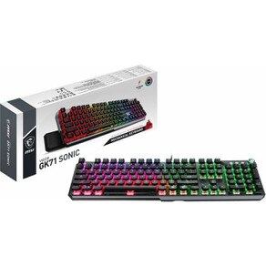 MSI Vigor GK71 Sonic Gaming Keyboard with Red Switches