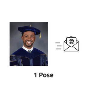 Grad Etc. Digital Portrait Single (1 Pose)