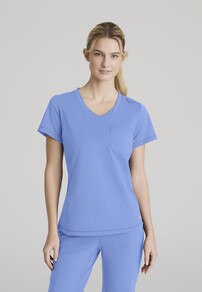 Women's Athletic Scrub Top
