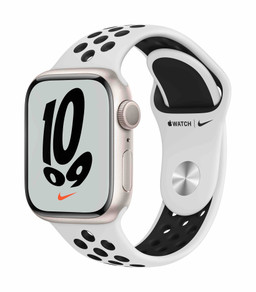Apple Watch Nike Series 7 with Starlight Aluminum Case (GPS+CELL)