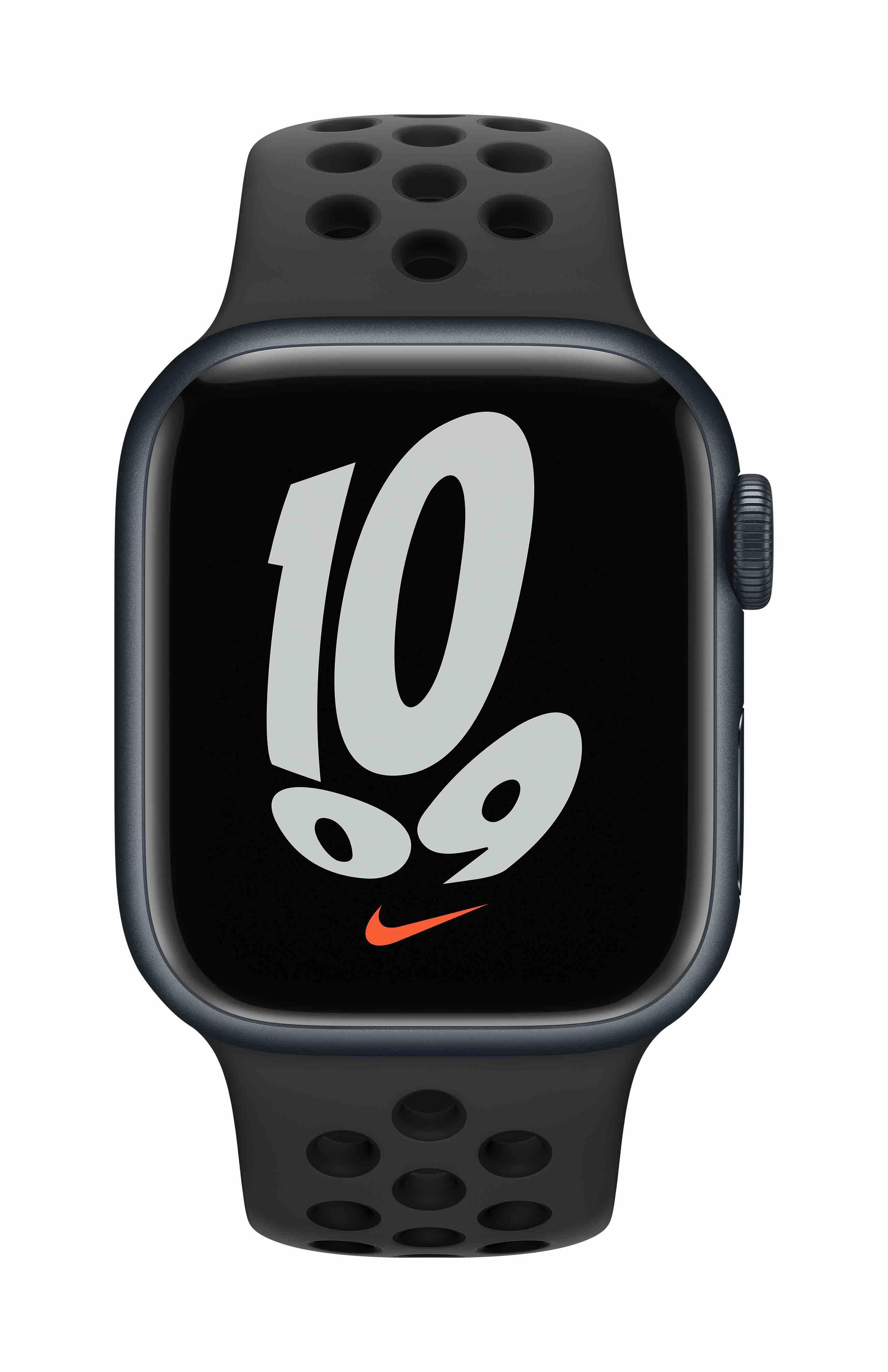 Apple Watch Nike Series 7 with Midnight 