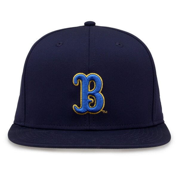 UCLA "B" Cap, fitted flat bill cap