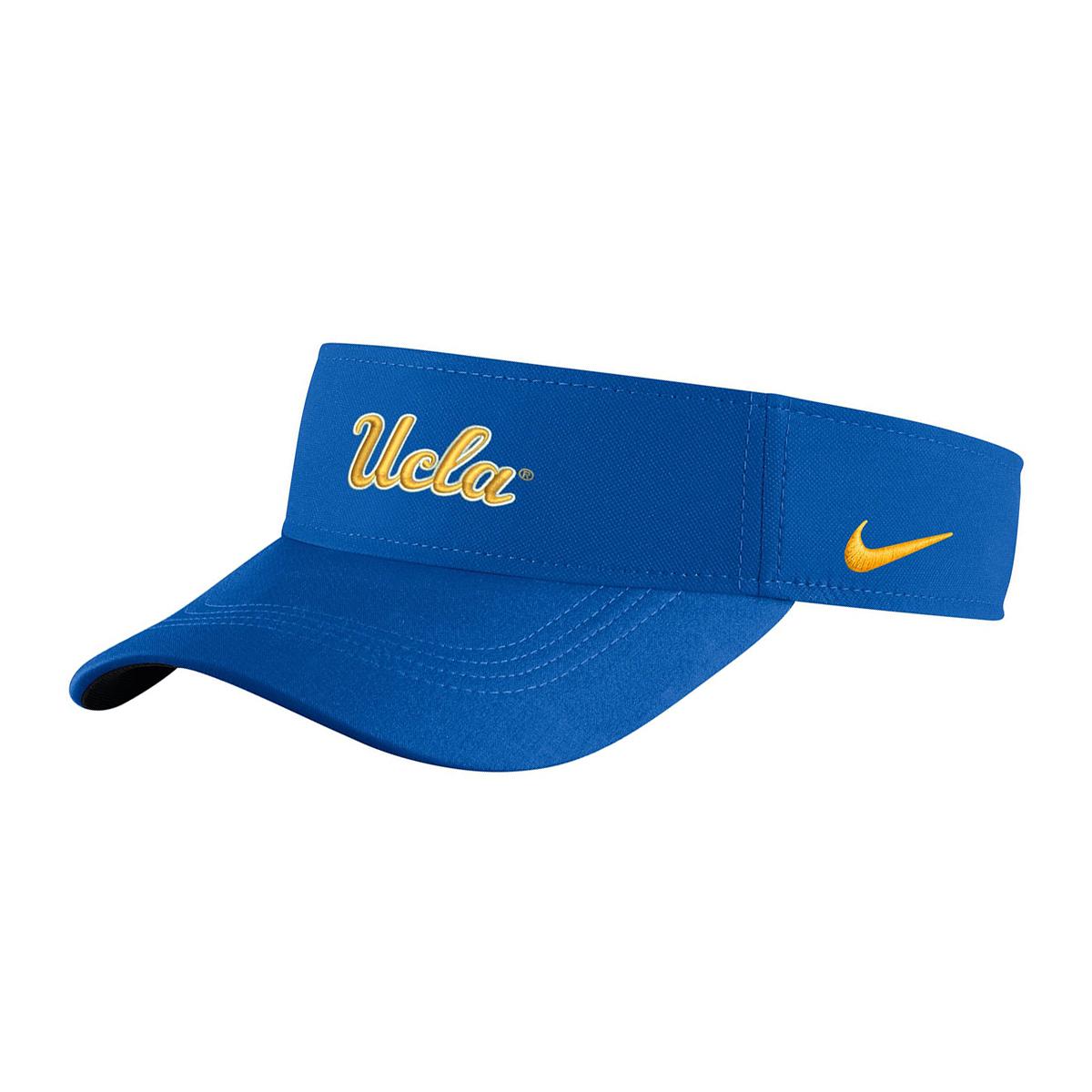 UCLA Script Swoosh Visor