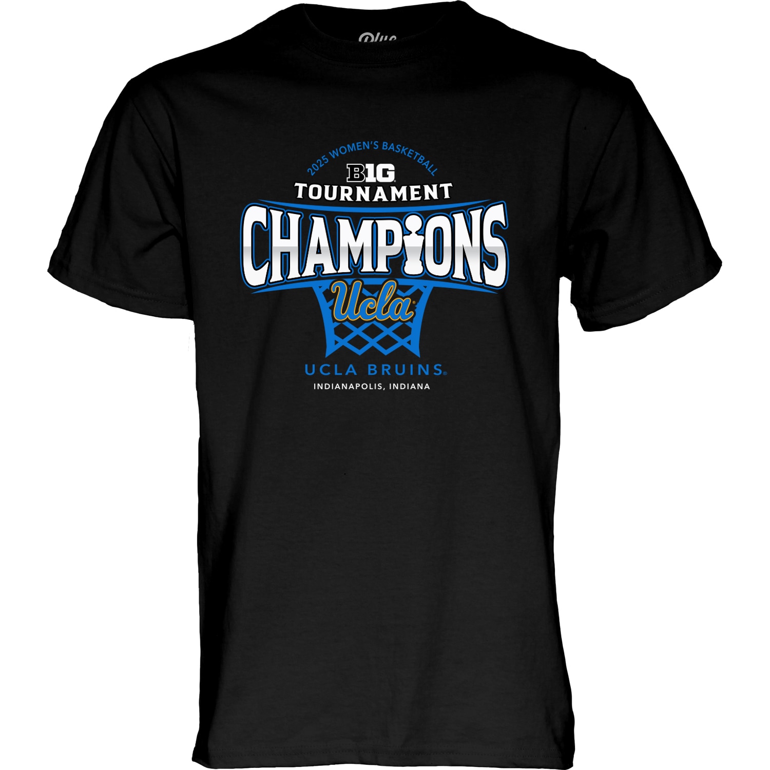 UCLA 2025 Women's Basketball Big Ten Champions T-Shirt