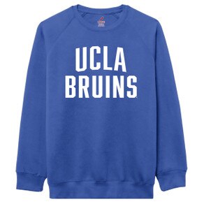 ucla crew w/felt applique