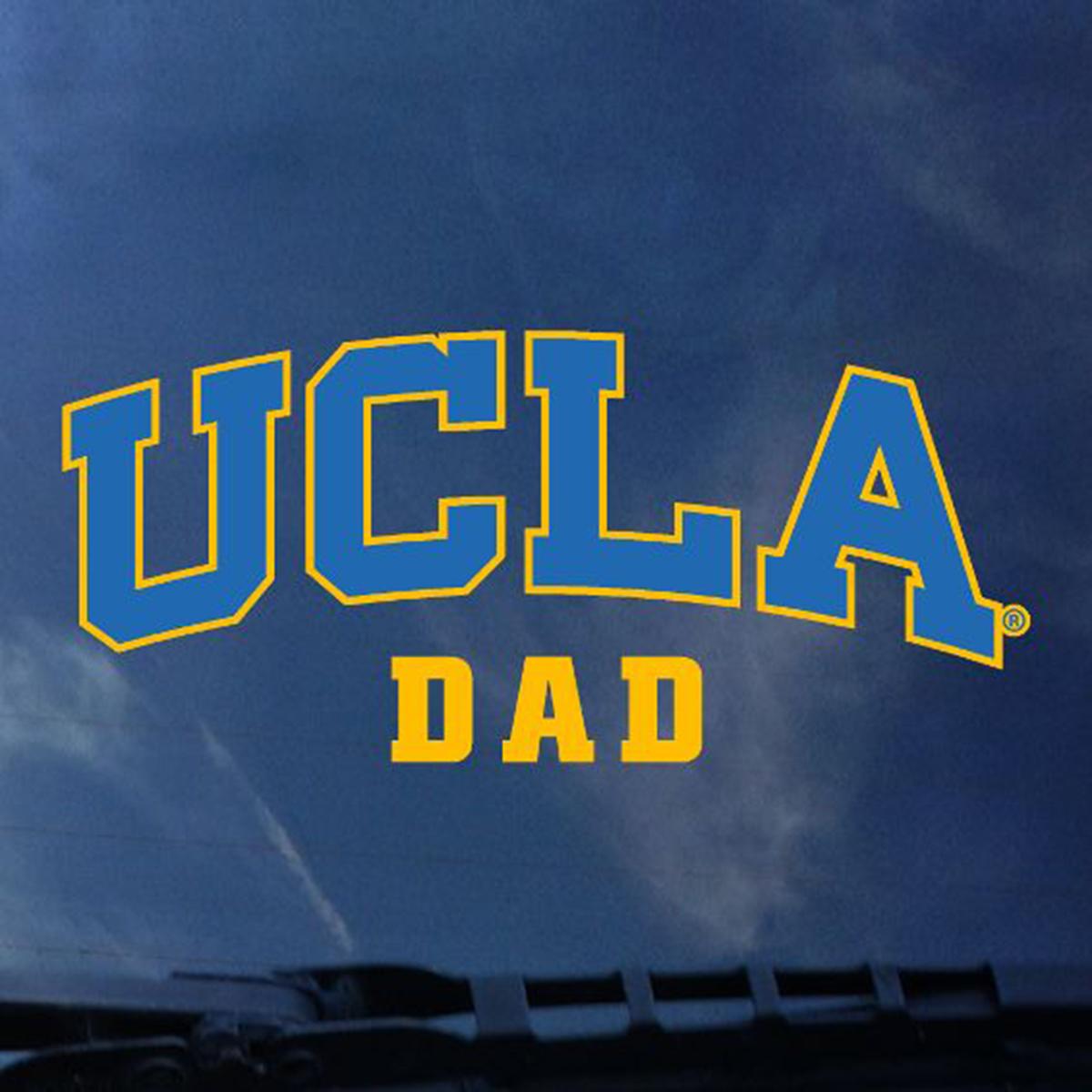 UCLA Block Over Dad Decal