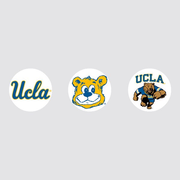 UCLA Set of Three Golf Balls