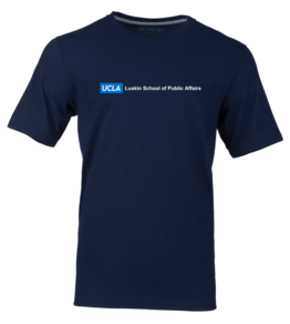 UCLA Luskin Logo Tee Navy