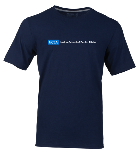 UCLA Luskin Logo Tee Navy