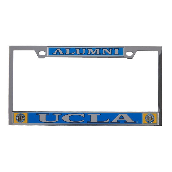 UCLA Alumni Chrome License Plate UCLA Store