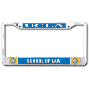UCLA Law License Plate