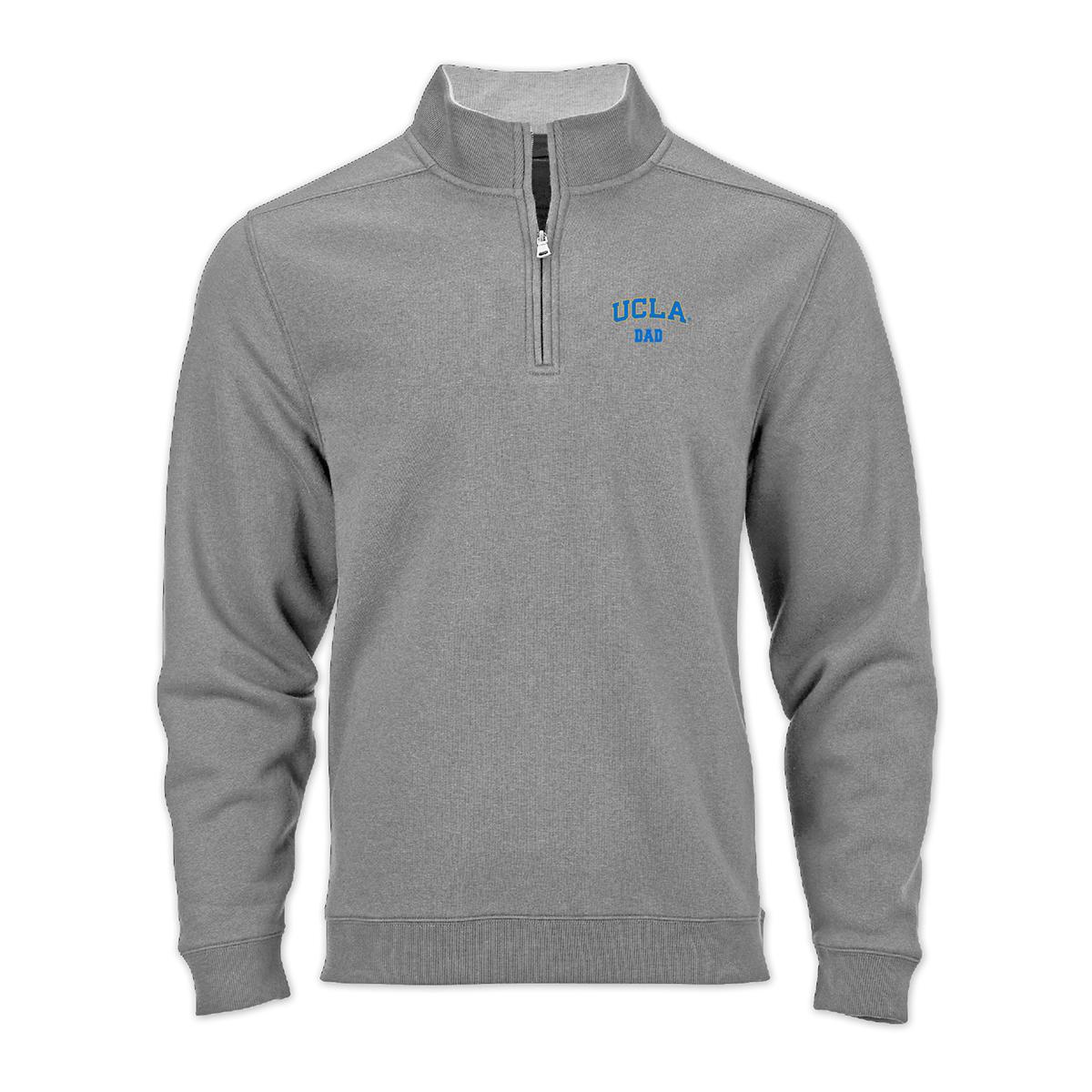 UCLA Dad Block 1/4 Zip Sweatshirt