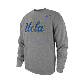 UCLA Men's Lauther Logo Sweatshirt - Light Grey Marl Mens Clothing