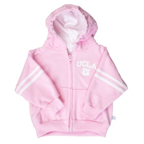 UCLA Kids' Full Zip Sweatshirt Pink