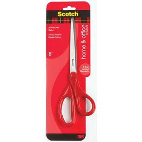 Scotch Home & Office Scissors, 8"