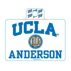 UCLA ANDERSON SEAL DECAL