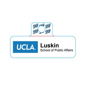 UCLA LUSKIN IDENTITY DECAL