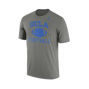 UCLA Jumpman Arch Over Football T-Shirt