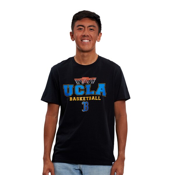 UCLA Black Net Basketball Shirt