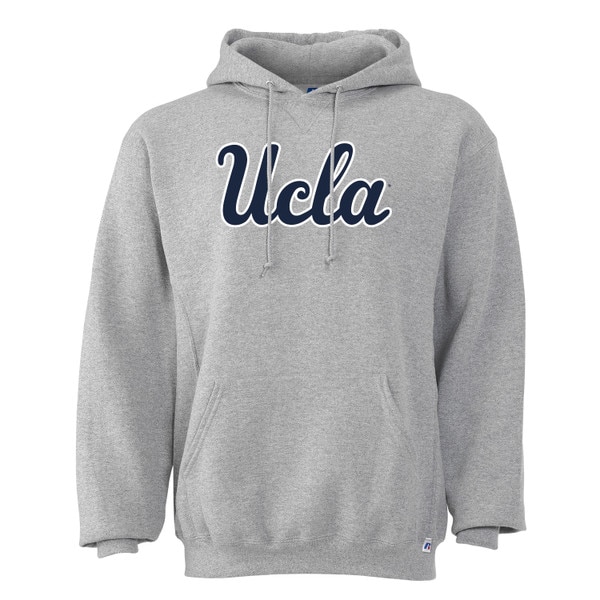 Script Applique Hooded Sweatshirt