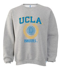 Campus Colors UCLA Bruins Adult Arch & Logo Gameday Crewneck Sweatshirt - Light  Blue, Large : : Clothing & Accessories