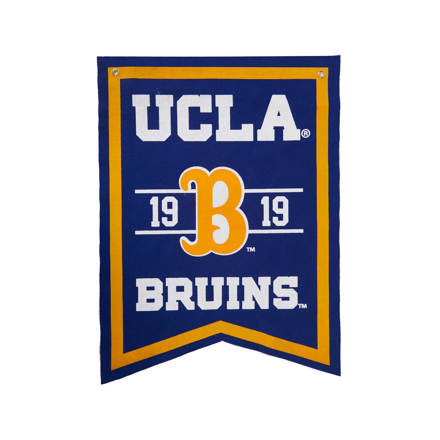 UCLA Arch B Felt Banner