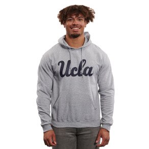 UCLA Men's Lauther Logo Sweatshirt - Light Grey Marl Mens Clothing