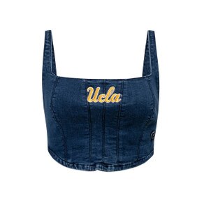 UCLA Women's Script Denim Corset