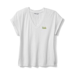 UCLA Women's Script V-Neck Tee