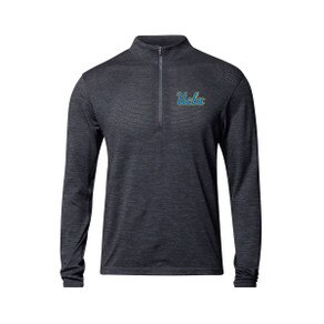 UCLA Metal Vent Tech 1/2 Zip Sweatshirt - Graphite Grey