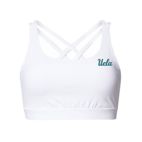 UCLA Women's Energy Bra - White