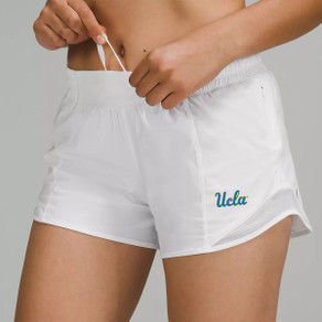 UCLA Women's Hotty Hot High-Rise 2.5" Short - White