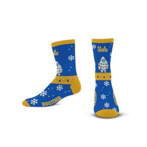 UCLA Script Sweater Yeti Socks