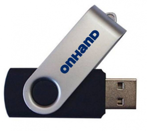 OnHand Swivel USB 2.0 Flash Drive