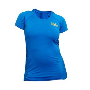 UCLA Women's Swiftly Tech T-Shirt - UCLA Blue