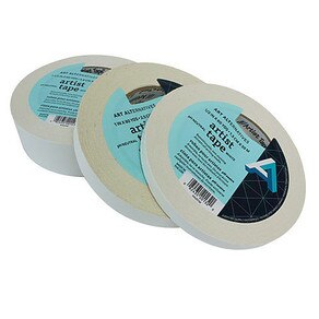 Artist Tape White 1/3" - 3"