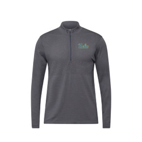 UCLA Metal Vent Tech Midweight 1/2 Zip - Grey