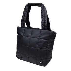 UCLA Quilted Grid Tote - Black