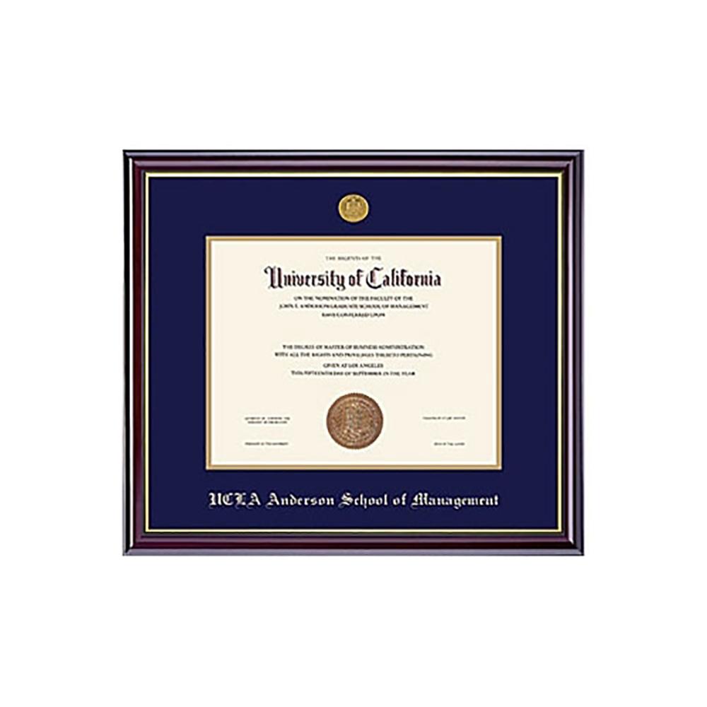 UCLA Anderson School of Management Diploma Frame