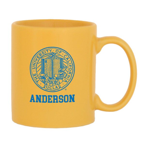 UCLA Anderson Seal Mug Yellow