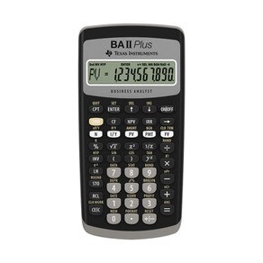 TI BA II Plus Financial Calculator