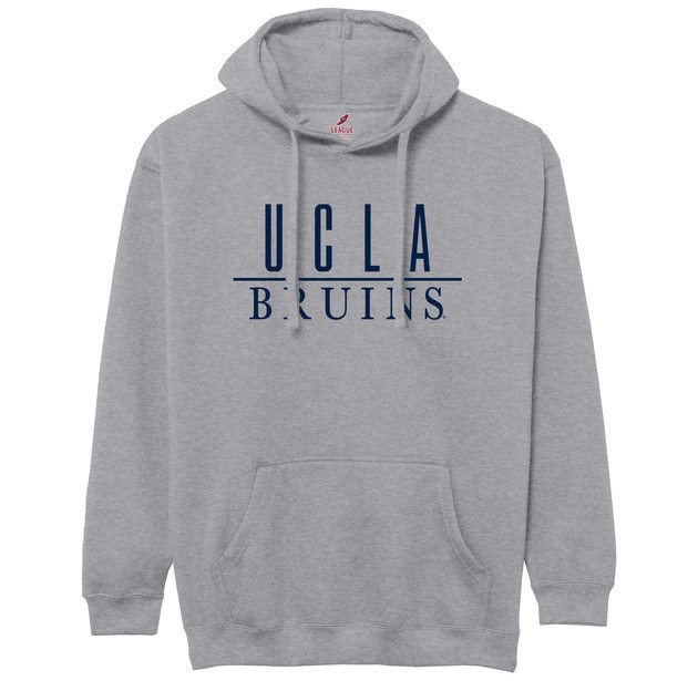 UCLA Block Over Bruins Embroidered Hooded Sweatshirt