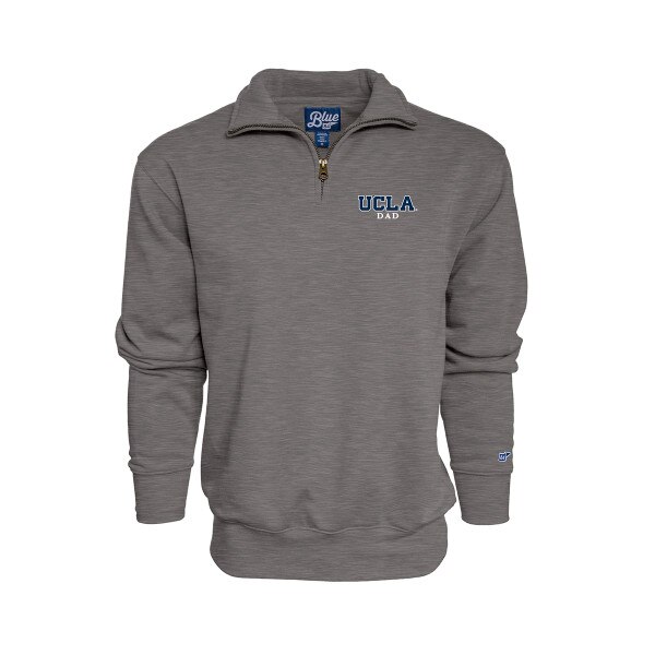 UCLA Block Dad 1/4 Zip Sweatshirt