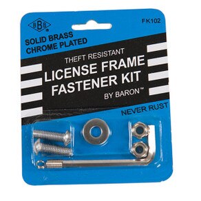 UCLA License Fasteners