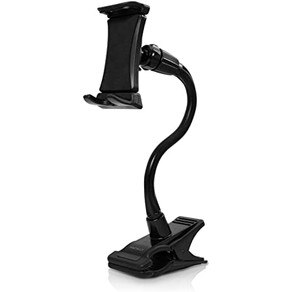 Adjustable Smartphone and Tablet Clip-On Mount Holder