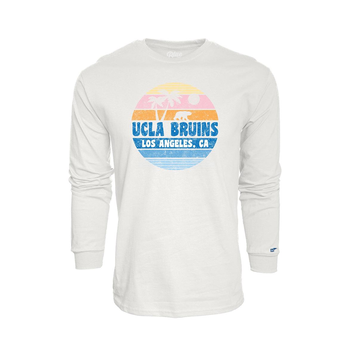 UCLA Rainbow Sunset Circle Long Sleeve Tee
