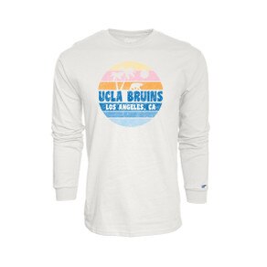 UCLA Rainbow Sunset Circle Long Sleeve Tee