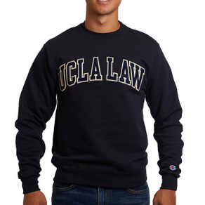 UCLA Law Tackle Twill Crew Navy