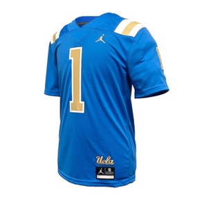 UCLA Bruins football jersey 100% polyester L XL elastic sleeves on field  design