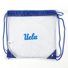 UCLA Clear Drawstring Sportsack